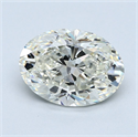 Diamante Natural 4.01 quilates, Ovalado , Color J, claridad VS2 y certificado GIA