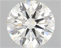 Natural Diamond 0.45 Carats, Round with Excellent Cut, K Color, VS2 Clarity and Certified by GIA