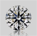 Natural Diamond 0.90 Carats, Round with Very Good Cut, G Color, VVS2 Clarity and Certified by IGI