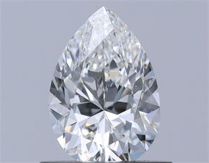 Foto Diamante Natural 0.70 quilates, De pera , Color F, claridad VS2 y certificado GIA de