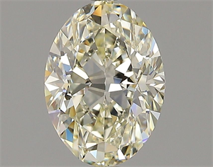 Picture of Natural Diamond 1.41 Carats, Oval with  Cut, M Color, VVS2 Clarity and Certified by GIA