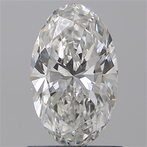 Picture of Natural Diamond 1.00 Carats, Oval with  Cut, F Color, SI1 Clarity and Certified by GIA