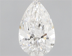 Foto Diamante Natural 0.40 quilates, De pera , Color E, claridad SI1 y certificado GIA de