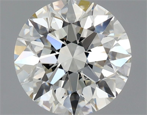 Foto Diamante Natural 0.70 quilates, Redondo , Color H, claridad VS1 y certificado GIA de