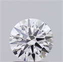 Del inventario de diamantes de laboratorio, 1.10 quilates, Redondo , Color D, claridad VVS2 y certificado IGI