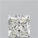 Natural Diamond 1.50 Carats, Princess with  Cut, J Color, VVS2 Clarity and Certified by GIA