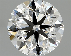 Picture of Natural Diamond 1.00 Carats, Round with Very Good Cut, G Color, VS2 Clarity and Certified by GIA