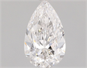 Diamante Natural 0.81 quilates, De pera , Color D, claridad VS2 y certificado GIA