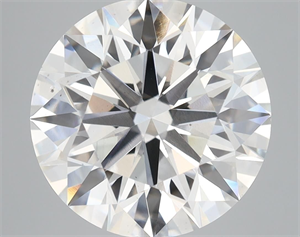 Picture of Lab Grown Diamond 6.73 Carats, Round with Ideal Cut, G Color, VS2 Clarity and Certified by IGI