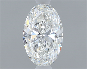 Picture of Natural Diamond 0.40 Carats, Oval with  Cut, E Color, VS2 Clarity and Certified by GIA