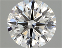 Diamante Natural 0.43 quilates, Redondo , Color F, claridad VVS1 y certificado GIA