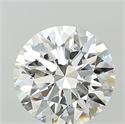 Lab Grown Diamond 3.09 Carats, Round with Ideal Cut, F Color, VVS2 Clarity and Certified by IGI