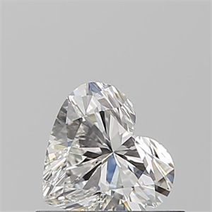 Picture of Natural Diamond 0.51 Carats, Heart with  Cut, H Color, VS1 Clarity and Certified by GIA