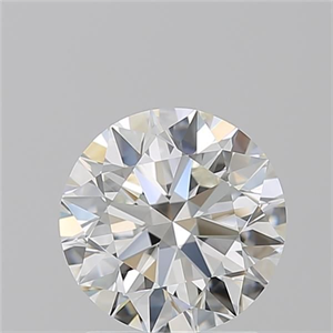 Foto Diamante Natural 1.70 quilates, Redondo , Color H, claridad VVS2 y certificado GIA de