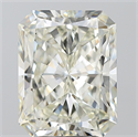 Natural Diamond 5.02 Carats, Radiant with  Cut, K Color, SI1 Clarity and Certified by GIA
