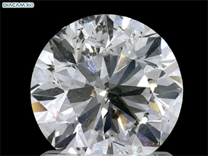 Foto Diamante Natural 1.40 quilates, Redondo , Color F, claridad SI2 y certificado GIA de