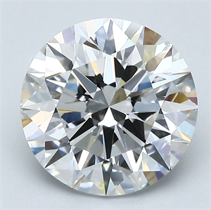 Foto Diamante Natural 3.01 quilates, Redondo , Color E, claridad VS1 y certificado GIA de