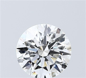 Picture of Lab Grown Diamond 2.01 Carats, Round with Ideal Cut, D Color, VVS2 Clarity and Certified by IGI