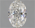 Diamante Natural 0.71 quilates, Ovalado , Color F, claridad SI1 y certificado GIA