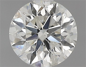 Picture of Natural Diamond 0.72 Carats, Round with Excellent Cut, J Color, I1 Clarity and Certified by GIA
