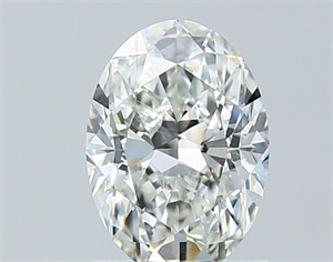 Picture of Natural Diamond 1.09 Carats, Oval with  Cut, H Color, SI2 Clarity and Certified by GIA