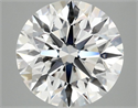 Del inventario de diamantes de laboratorio, 4.03 quilates, Redondo , Color E, claridad VS1 y certificado IGI