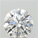 Lab Grown Diamond 3.10 Carats, Round with Ideal Cut, F Color, VVS2 Clarity and Certified by IGI