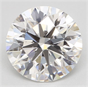 Natural Diamond 0.90 Carats, Round with Excellent Cut, F Color, SI1 Clarity and Certified by GIA