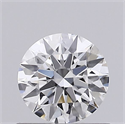 Del inventario de diamantes de laboratorio, 0.72 quilates, Redondo , Color D, claridad VS1 y certificado IGI