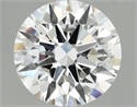 Lab Grown Diamond 2.59 Carats, Round with Ideal Cut, E Color, VVS2 Clarity and Certified by IGI