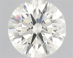 Picture of Natural Diamond 0.70 Carats, Round with Excellent Cut, L Color, VVS2 Clarity and Certified by GIA