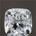 Diamante Natural 0.90 quilates, Del cojín , Color F, claridad I1 y certificado GIA