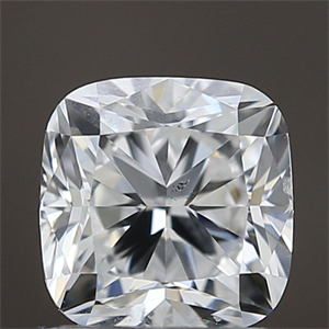 Foto Diamante Natural 0.90 quilates, Del cojín , Color F, claridad I1 y certificado GIA de