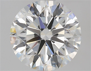 Picture of Natural Diamond 2.22 Carats, Round with Excellent Cut, G Color, VS2 Clarity and Certified by GIA