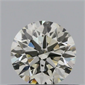 Diamante Natural 0.44 quilates, Redondo , Color I, claridad SI1 y certificado IGI