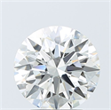 Lab Grown Diamond 3.02 Carats, Round with Ideal Cut, F Color, VVS2 Clarity and Certified by IGI