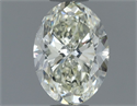 Natural Diamond 0.70 Carats, Oval with  Cut, I Color, VVS1 Clarity and Certified by IGI