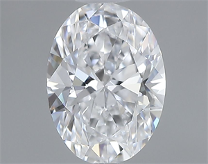 Picture of Natural Diamond 0.50 Carats, Oval with  Cut, D Color, VVS2 Clarity and Certified by GIA