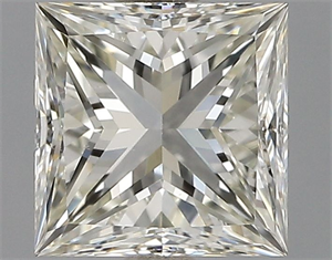 Picture of Natural Diamond 1.00 Carats, Princess with  Cut, K Color, VS2 Clarity and Certified by GIA