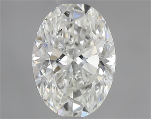 Picture of Natural Diamond 0.80 Carats, Oval with  Cut, I Color, SI2 Clarity and Certified by GIA