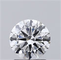 Lab Grown Diamond 1.50 Carats, Round with Very Good Cut, D Color, VVS2 Clarity and Certified by IGI