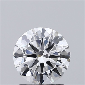 Picture of Lab Grown Diamond 1.50 Carats, Round with Very Good Cut, D Color, VVS2 Clarity and Certified by IGI