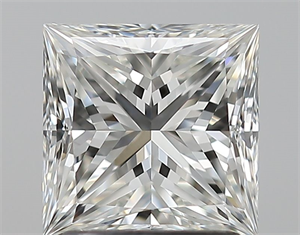 Picture of Natural Diamond 1.50 Carats, Princess with  Cut, H Color, VS1 Clarity and Certified by GIA