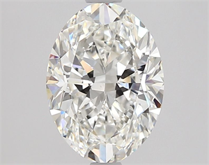 Foto Diamante Natural 1.72 quilates, Ovalado , Color G, claridad VS1 y certificado GIA de