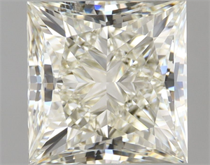 Picture of Natural Diamond 2.01 Carats, Princess with  Cut, J Color, VVS2 Clarity and Certified by IGI