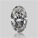 Natural Diamond 0.30 Carats, Oval with  Cut, G Color, VVS1 Clarity and Certified by GIA