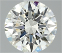 Diamante Natural 0.45 quilates, Redondo , Color H, claridad VVS1 y certificado IGI