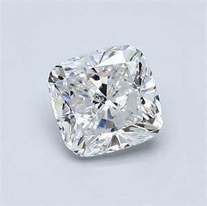 Picture of Natural Diamond 0.71 Carats, Cushion with  Cut, E Color, SI1 Clarity and Certified by GIA