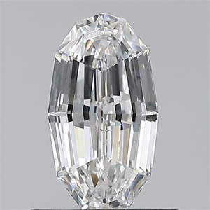 Foto Diamante Natural 0.70 quilates, Ovalado , Color D, claridad SI1 y certificado GIA de