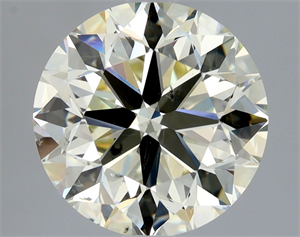 Foto Diamante Natural 2.11 quilates, Redondo , Color M, claridad SI1 y certificado HRD de